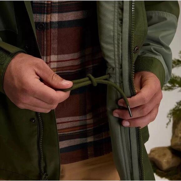 ALPINE DESIGN 1962 SPORT JACKET Mens Size Large Olive Green Wind Resistant NEW - Picture 6 of 13